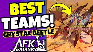 DO THIS FOR MORE DAMAGE - Crystal Beetle BEST TEAMS!!! [AFK Journey]