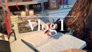 vlog 1 // estudando grego, leituras e organizações do final de semestre