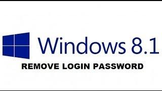 Windows 8.1: Remove Login Password