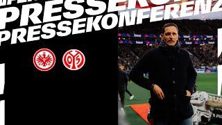 "Wir haben alles versucht" I Pressekonferenz nach Eintracht Frankfurt - 1. FSV Mainz 05