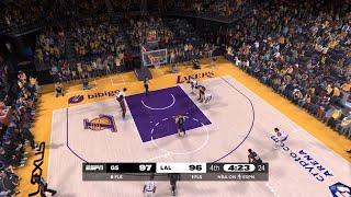 NBA 2K25 Gameday Simulation | LAKERS vs WARRIORS 4TH QTR GAMEPLAY