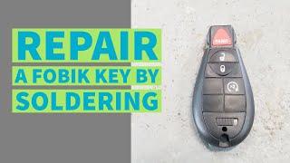 Solder and Repair a Dodge FOBIK Key