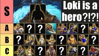 Ranking ALL HEROES In Age of Mythology: Retold