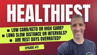 Low Carb/Keto OR High Carb, Best Cardio: Long Distance OR HIIT Training, Are Rest Days Overrated?