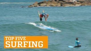 PEOPLE ARE AWESOME: TOP FIVE - SURFING