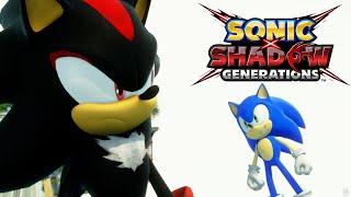 Sonic Vs Shadow New Cutscene | Sonic X Shadow Generations