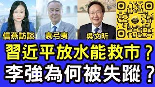 袁弓夷吳文昕直播：習放水一萬億能救市？李強為何被失蹤？香港議會選舉之去共保港第37集 #信燕訪談 #袁弓夷 #吳文昕 #習近平 20240926