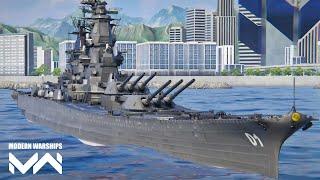 YAMATO AEGIS domination mode gameplay : Modern Warships