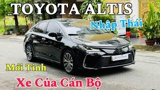 Toyota Altis V 2022 Nhập Thái, đi 27.000 km xe mới tinh, còn bảo hành dài | Xe ô tô cũ