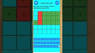Guess the word game - flutter #flutter #game
