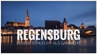 Regensburg in der blauen Stunde fotografieren (mit Langzeitbelichtung)