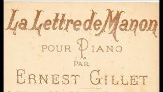 Sousa’s Band “La Lettre de Manon” Edison Standard Record 10317 (1910) composer Ernest Gillet