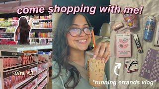 RUN ERRANDS WITH ME!  shopping at target, ulta, & getting coffee