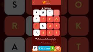 Wordbrain 2 Fall Challenge - Day 5 | Cheats for Wordbrain 2