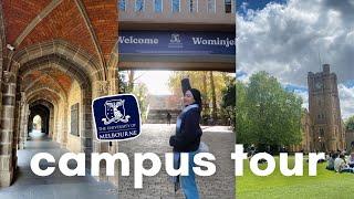 university of melbourne campus tour!