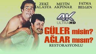 Güler misin? Ağlar mısın? Türk Filmi | 4K Restorasyonlu | ZEKİ ALASYA | METİN AKPINAR