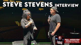 Steve Stevens talks New Billy Idol Album, Rebel Yell, Guitar Rig PLUS Billy Morrison is NUMBER 1!