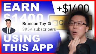 Debunking: Branson Tay's Earn $1,402.59 With This NEW App!