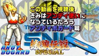 餓狼伝説スペシャル_アンディ・ボガード_ANDY BOGARD_みなさんと共有したい私の保存版