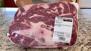 Costco Pork Shoulder / Costco 2024 / Costco Meat / Pork Shoulder Recipe / Pork / ASMR Cooking