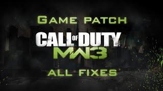 Call of Duty: Modern Warfare 3 - Fixes Guide