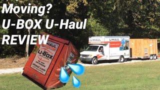 REVIEW for U-BOX U-Haul Boxes Pods Moving Long Distance Move | Moving Out of State