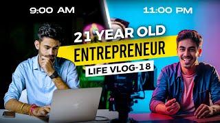 Living Life as a CONTENT CREATOR ENTREPRENEUR - Day in a LIFE VLOG | Aaryan Tripathi Vlog