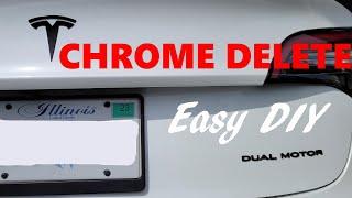 Emblem Blackout / Chrome Delete Quick DIY Spray Part 1