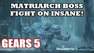 Gears of War 5 - Matriarch Boss Fight on Insane (Guide W/ Commentary)