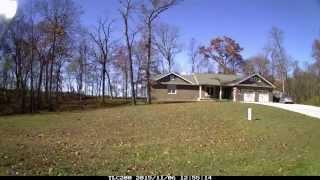 Time lapse camera house Fall 2015 Brinno TLC200 f1.2  Litchfield IL