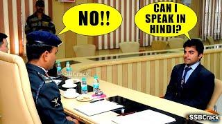 Can I Speak Hindi in SSB interview