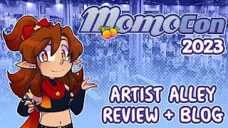 My BEST Con of the Year! | Momocon 2023 Artist Alley Review + Blog