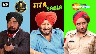 Jija Saala | B N Sharma, Jaswinder Bhalla & Rana Ranbir | New punjabi Comedy Movies 2017