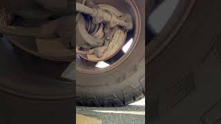 Creaking/clunking coming from front steering any ideas what it is? #jeep #mechanic #fixing #help