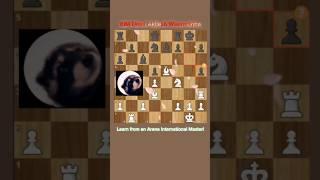 Extraordinary Queen Sacrifice! #shorts #chess #chesspuzzle