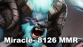 Miracle- Spirit Breaker Bashlord 8126 MMR Pub Dota 2