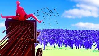 1 CATAPULTE VS 1000 SOLDATS ! | Totally Accurate Battle Simulator