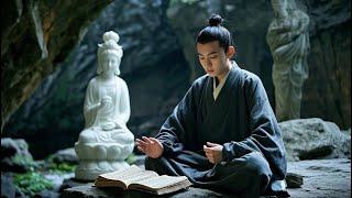 Kung Fu Movie! The young man falling off a cliff discovers a martial arts manual, becoming a legend!