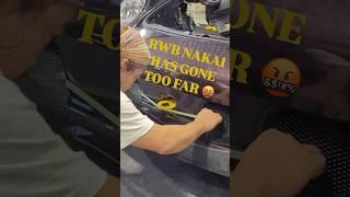 This CAN’T be real life ‍️ RWB Porsche has officially gone too far gluing tow hooks on cars
