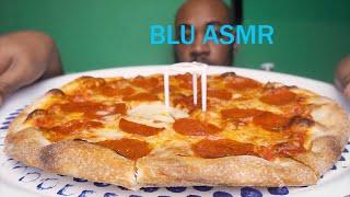 ASMR| NYC PEPPERONI PIZZA | BLU ASMR | MUKBANG