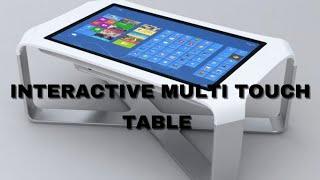 interactive multi touch table|| D_square multi touch screen table