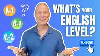 Free English level test. Discover how good your English is with these questions!