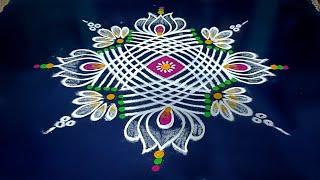 Traditional rangoli designs  Easy festival kolam designs #classyrangoli by Aruna