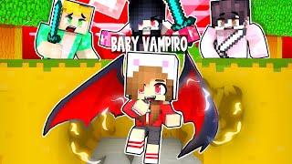 3 GIOCATORI CONTRO 1 BABY VAMPIRO SU MINECRAFT!