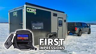 First Impressions: New Core Ice House + Garmin Panoptix PS22-IF