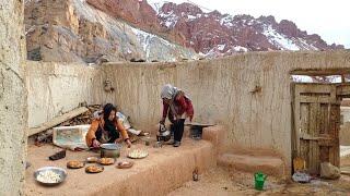 A Routine Day in Our Village  | Cooking Cauliflower | Afghanistan