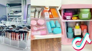 Organizing Makeup and Skincare ASMR || Best Aesthetic Tiktok