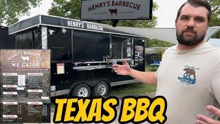 DR Smoke Visits Henry's BBQ Austin Texas Check Out This Smoker!!