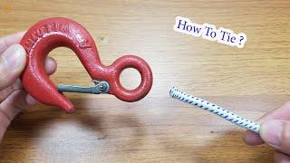 Little known knot, it is very useful in daily life