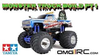 Build Series #1 Tamiya Super Clod Buster 4wd Monster Truck Kit OMGRC